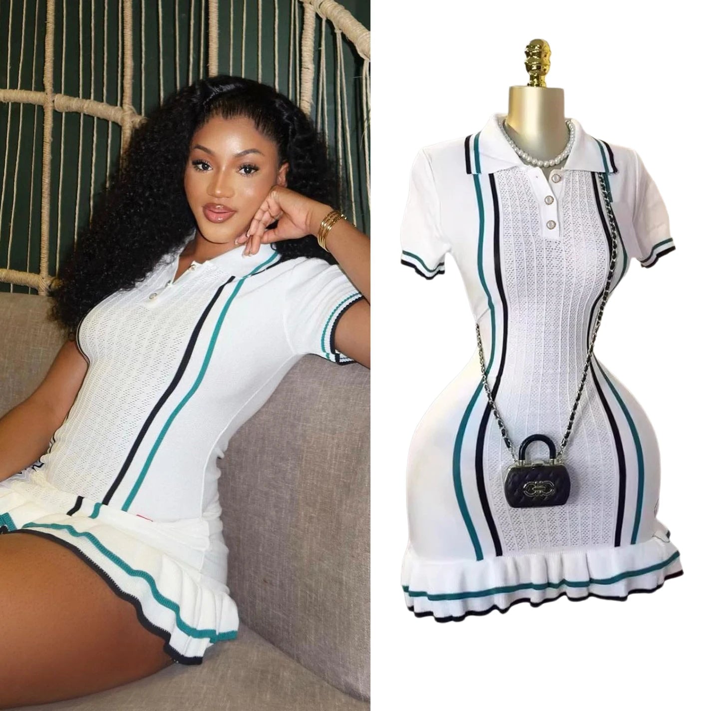 Monaco Knit Mini Dress