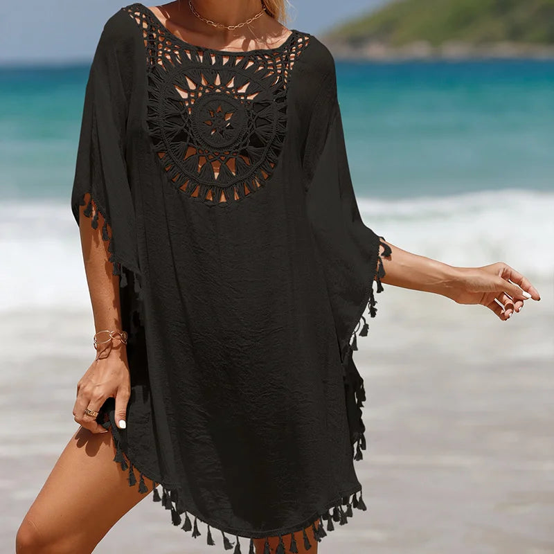 Tulum Crochet Beach Cover-Up