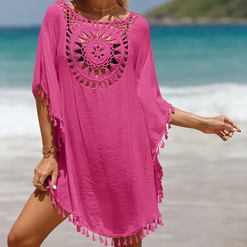 Tulum Crochet Beach Cover-Up