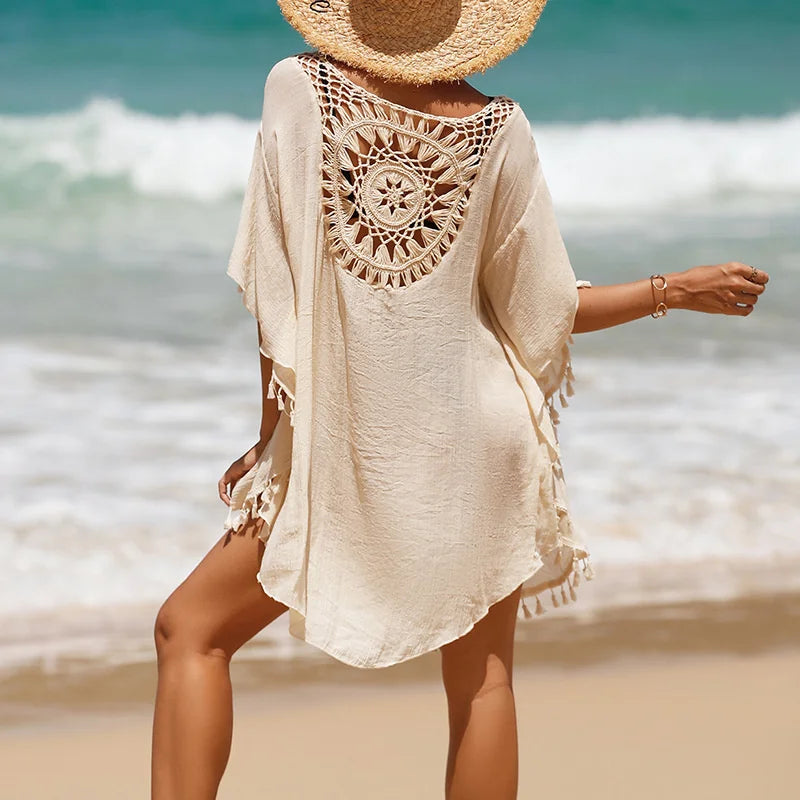 Tulum Crochet Beach Cover-Up