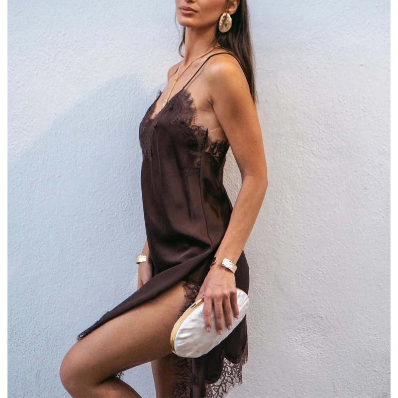 Verona Lace Slip Dress