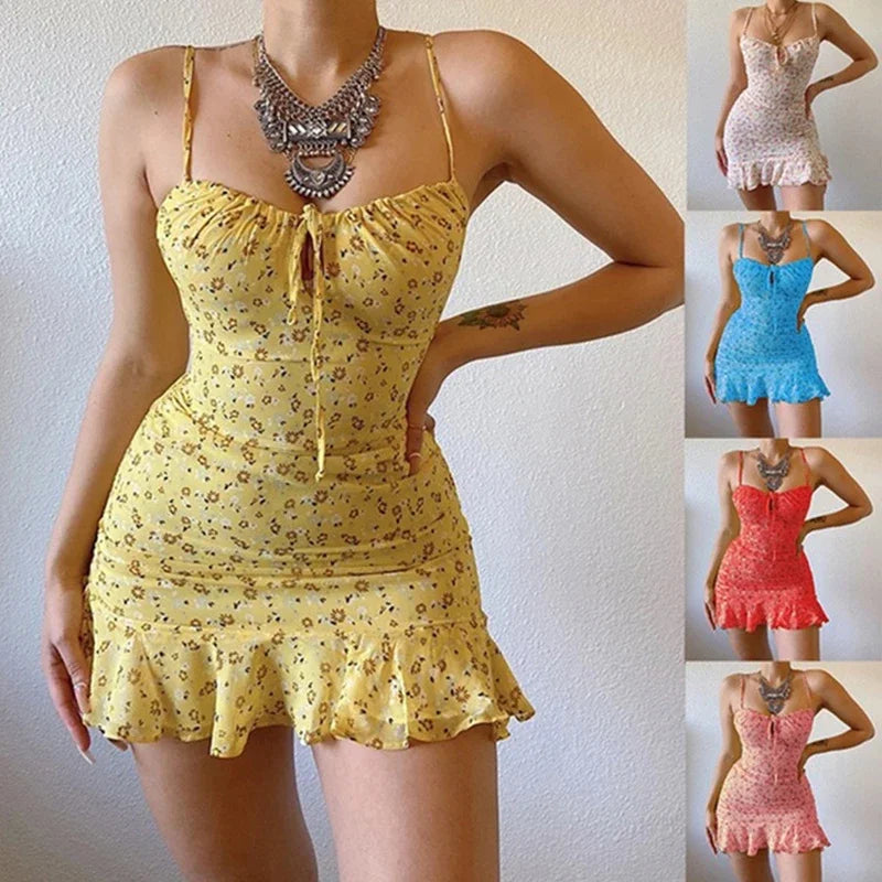 Riviera Floral Cami Dress