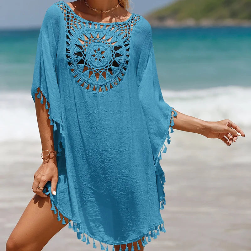 Tulum Crochet Beach Cover-Up
