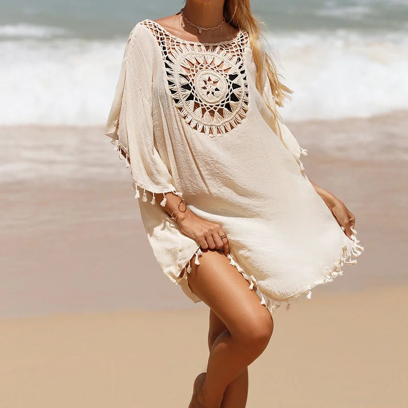 Tulum Crochet Beach Cover-Up