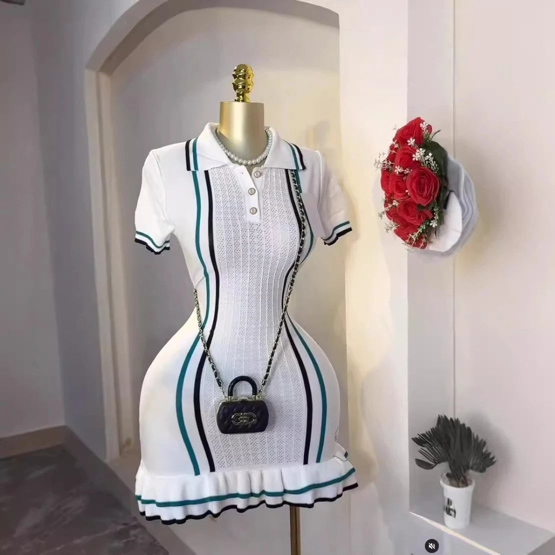 Monaco Knit Mini Dress