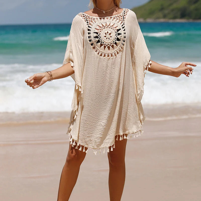Tulum Crochet Beach Cover-Up